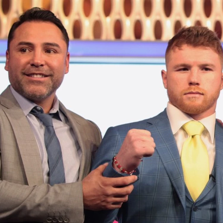 Imagen relacionada de saul el canelo alvarez acusa a oscar de la hoya de robar dinero a los boxeadores en agresivo debate