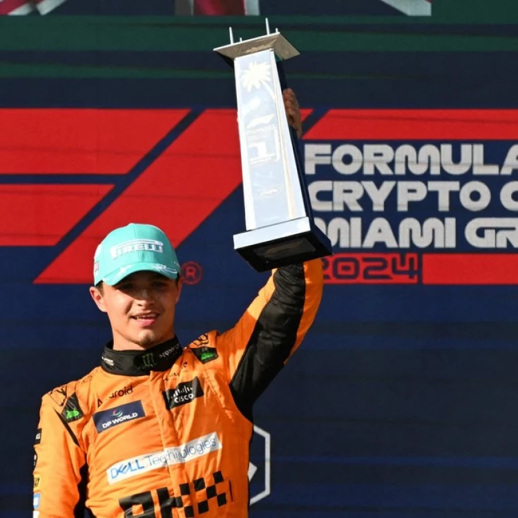 Imagen relacionada de lando norris sorprende verstappen victoria gran premio formula 1 miami