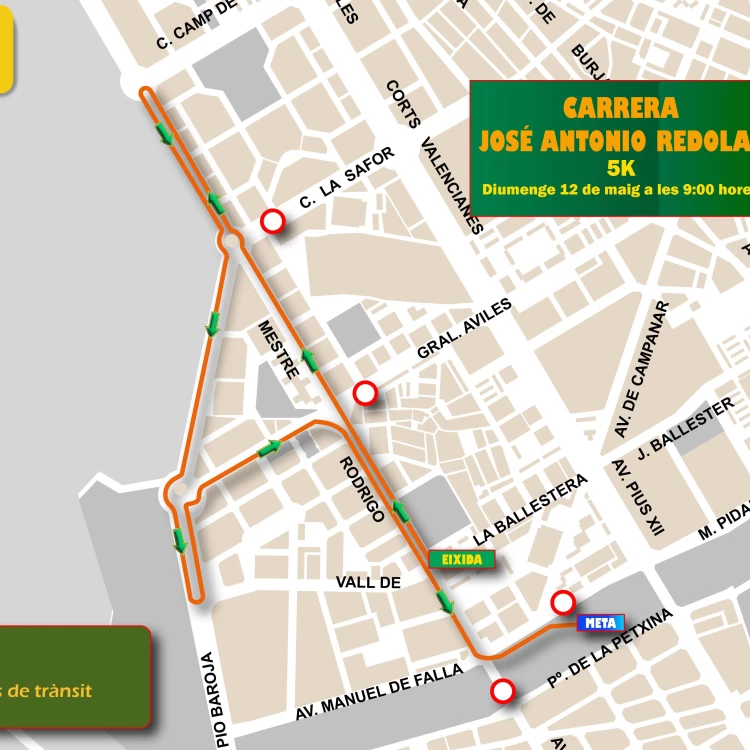 Imagen relacionada de novena edicion carrera jose antonio redolat valencia